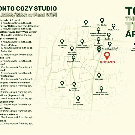 Toronto Cozy Near Unss And Nsa W Fast Wifi アパート *